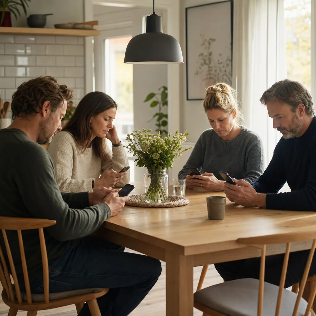 Mobilabonnemang i svensk vardagsmiljö.